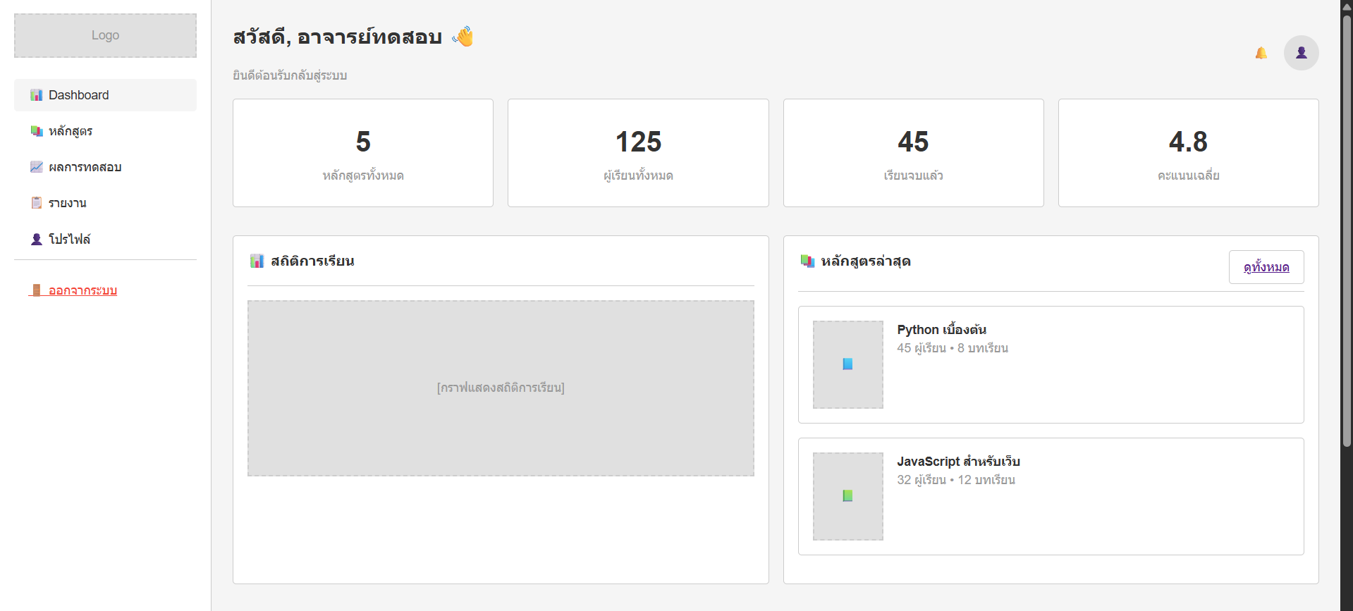 Instructor Dashboard